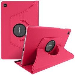 Avizar Étui Galaxy Tab A7 10.4 2020 Housse Fonction Support Rotatif 360° Fuschia