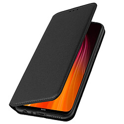 Avizar Housse Redmi Note 8 et Note 8 2021 Portefeuille Fonction Support Noir