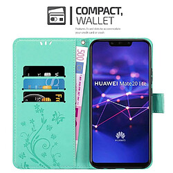 Avis Cadorabo Coque Huawei MATE 20 LITE Etui en Turquoise