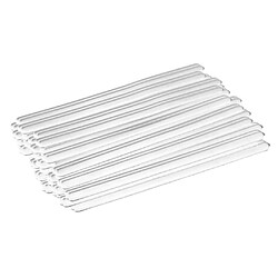 100pcs Bande de Pont de Nez en Alliage D'Aluminium Auto-Adhésif Accessoires de Bricolage Masques Diy