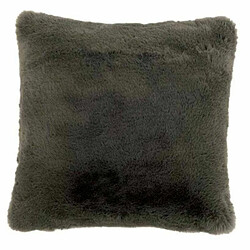 Paris Prix Coussin Imitation Fourrure Cutie 41x42cm Gris