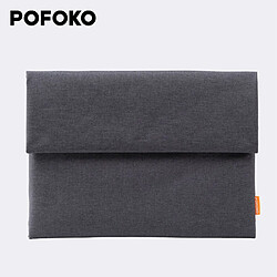 Etui en PU Pochette à fermeture velcro, dimensions : 330 x 250 15cm noir pour votre Universal 13 pouces