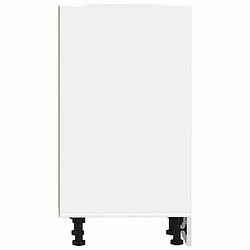 Acheter vidaXL Armoire de plancher blanc 40x44,5x81,5 cm bois d'ingénierie