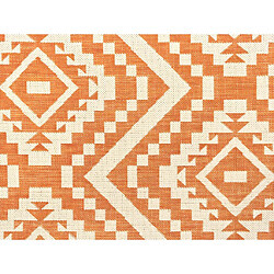 Acheter Vente-Unique Tapis intérieur ou extérieur style ethnique CAREA - 150 x 200 cm - Orange