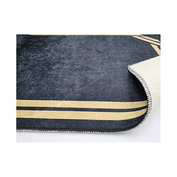 Avis Mani Textile Tapis REBELLE, Noir