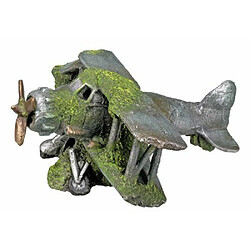 Nobby 28422 Décoration d'aquarium Épave d'avion 19 x 19 x 8 cm