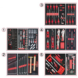 KS TOOLS Kstools Composition outils 714.0187