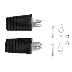 Set de 2pcs Repose Pieds Avant Pédales de Pieds de Moto Pour Yamaha Virago