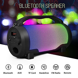 Universal Haut-parleur stéréo Bluetooth sans fil portable avec lecteur de carte TF Radio FM pour le smartphone de tablette