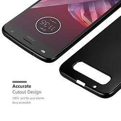 Cadorabo Coque Motorola MOTO Z2 Etui en Noir pas cher