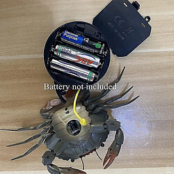 Universal Infrarouge RC télécommande Crab Animaux RC Trick Terrifying Mischief Toys | RC Animaux