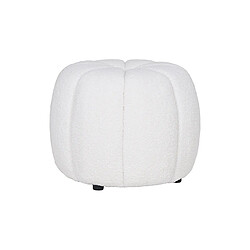 Lisa Design Helda - pouf - en tissu bouclette