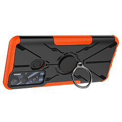 Coque en TPU anti-chute avec béquille pour votre Tecno Pova Neo - orange