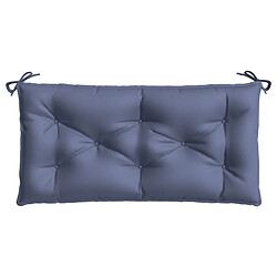 Maison Chic Coussin Confort | pouf | Coussin de banc de jardin bleu marine 110x50x7 cm tissu oxford -GKD13120