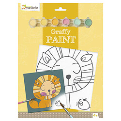 Avenue Mandarine Graffy Paint Lion