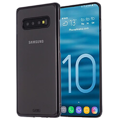 Wewoo Coque Rigide Pour Galaxy S10 GEBEI Etui de protection plaquage antichoc PC noir