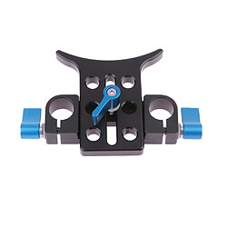 Acheter porte-support de support de support de la pince pour 15mm rail support de rail bleu