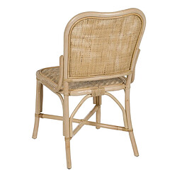 Acheter BigBuy Home Chaise de Salle à Manger Naturel Rotin 51 X 62 X 89 CM