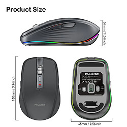 Avis Yonis Souris Ergonomique RGB Rechargeable 2400DPI