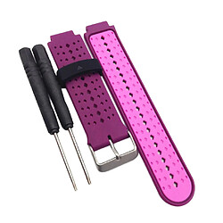 Acheter Bande De Remplacement Pour Garmin Forerunner 220230235620 Violet Et Rose