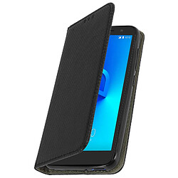 Avizar Étui Orange Rise 54 / Alcatel 1 Housse Fonction Support Protection - Noir