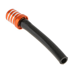 Tuyau De Tube De Reniflard De Soupape De Bouchon De Réservoir De Carburant De Gaz De Moto CNC Orange pas cher