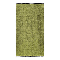 Thedecofactory VENICE - Tapis en coton et polyester lavable tissé plat vert 80x150