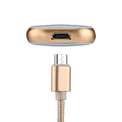 Acheter Wewoo Clé USB or pour iPhone X / 8 et 8 Plus / 7 7 Plus / 6 6 Plus 6 Plus iPad Lightning 8 broches 128 Go Lecteur de Disque Flash Multi-fonctionnel avec USB / Micro USB vers Micro Câble USB,