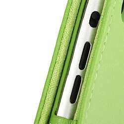 Wewoo Smart Cover vert pour iPad mini 1/2/3 Litchi Texture Flip étui en cuir avec fonction de support pas cher