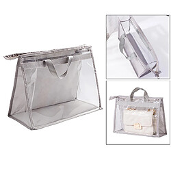 Avis Organisateur De Sac à Main Pour Armoire Penderie Contenant De Rangement Transparent Gris M