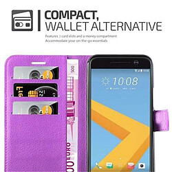 Avis Cadorabo Coque HTC ONE M10 Etui en Violet