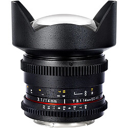 Samyang 14mm T3.1 VDSLR II ED AS ID UMC Objectif - Monture M4/3