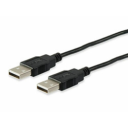 Equip Câble USB 2.0 Type A 1,8M Noir