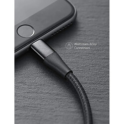 Anker [Certifié MFi] Powerline+ II Câble Lightning de 3 mètres - Compatibilité Parfaite avec iPhone X / 8/8 Plus / 7/7 Plus / 6/6 Plus / 5S / C et iPads pas cher