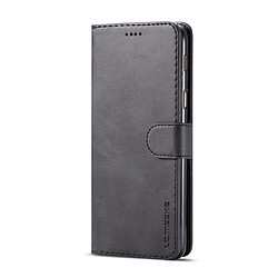 Wewoo Housse Coque Pour Galaxy A6 2018 LC.IMEEKE en cuir à rabat horizontal de veauavec support et fentes cartes et portefeuille noir