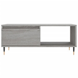 Acheter vidaXL Table basse Sonoma gris 90x50x36,5 cm Bois d'ingénierie