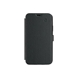 BEETLECASE Étui pour Apple iPhone 12/iPhone 12 Pro Folio Premium avec Porte-Cartes Noir