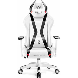 Avis sedia gaming diablo x-horn 2.0 bianco/nero [5902560337853]