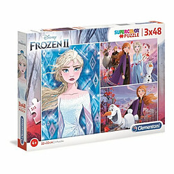 Ludendo Puzzles SuperColor 3x48 pièces - La Reine des Neiges 2