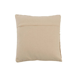 Dansmamaison Coussin Franges Carre Coton Beige