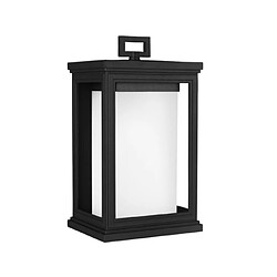 Elstead Lighting Applique murale extérieur Roscoe Acier Noir Matériau : Acier Coloris : Noir Nombre d'ampoules : 1 Type d'ampoule : E27 Puissance max par ampoule (W) : 75 Ampoules incluses : Non IP : 44 Hauteur en Cm : 34.2 Largeur en Cm