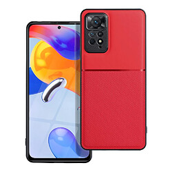 Ozzzo coque forcell noble pour xiaomi redmi note 11 pro / 11 pro 5g rouge