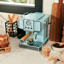 Acheter Cecotec Cafetera Express Power Espresso 20 Tradizionale Light Blue. 1350 W, Espresso y Cappucicno, 20 Bares, 1,5 L