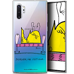 Caseink Coque Pour Samsung Galaxy Note 10+ / Plus (6.8 ) [Gel HD Collection Les Shadoks ? Design Dormir - Souple - Ultra Fin - Imprimé en France]