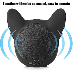 Universal Bluetooth 4.1 Conférencier sans fil, mini-haut-parleur portable en plein air avec type de chien, mémoire avec 32 g, stéréo