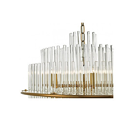 Acheter Luminaire Center Suspension Lukas Verre,or antique 13 ampoules 48cm