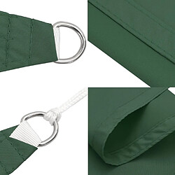 Acheter ComfortXL Voile De Parasol Tissu Oxford Rectangulaire 4x5 M Vert Foncé