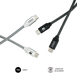 Avis Pack Subblim de Câbles USB C vers USB C - 1m - Charge Rapide jusqu'à 5V/30A - Synchronisation des Données jusqu'à 5Gbps - Fibre Nylon Résistante - Double Tressé pour une Meilleure Protection - Connecteurs Réversibles en Aluminium - Couleur Noir