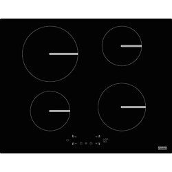 Franke FSM 654 I BK Noir Intégré (placement) 65 cm Plaque avec zone à induction 4 zone(s)