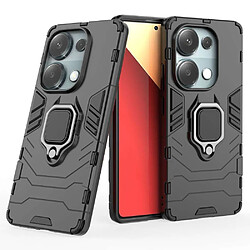 Htdmobiles Coque pour Xiaomi Redmi Note 13 Pro 4G / Poco M6 Pro 4G - housse etui rigide anti choc + verre trempe - NOIR